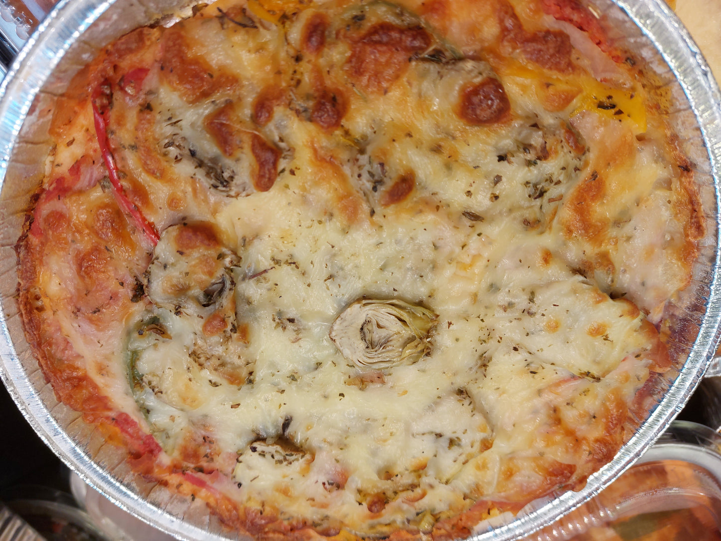 Pizza ham