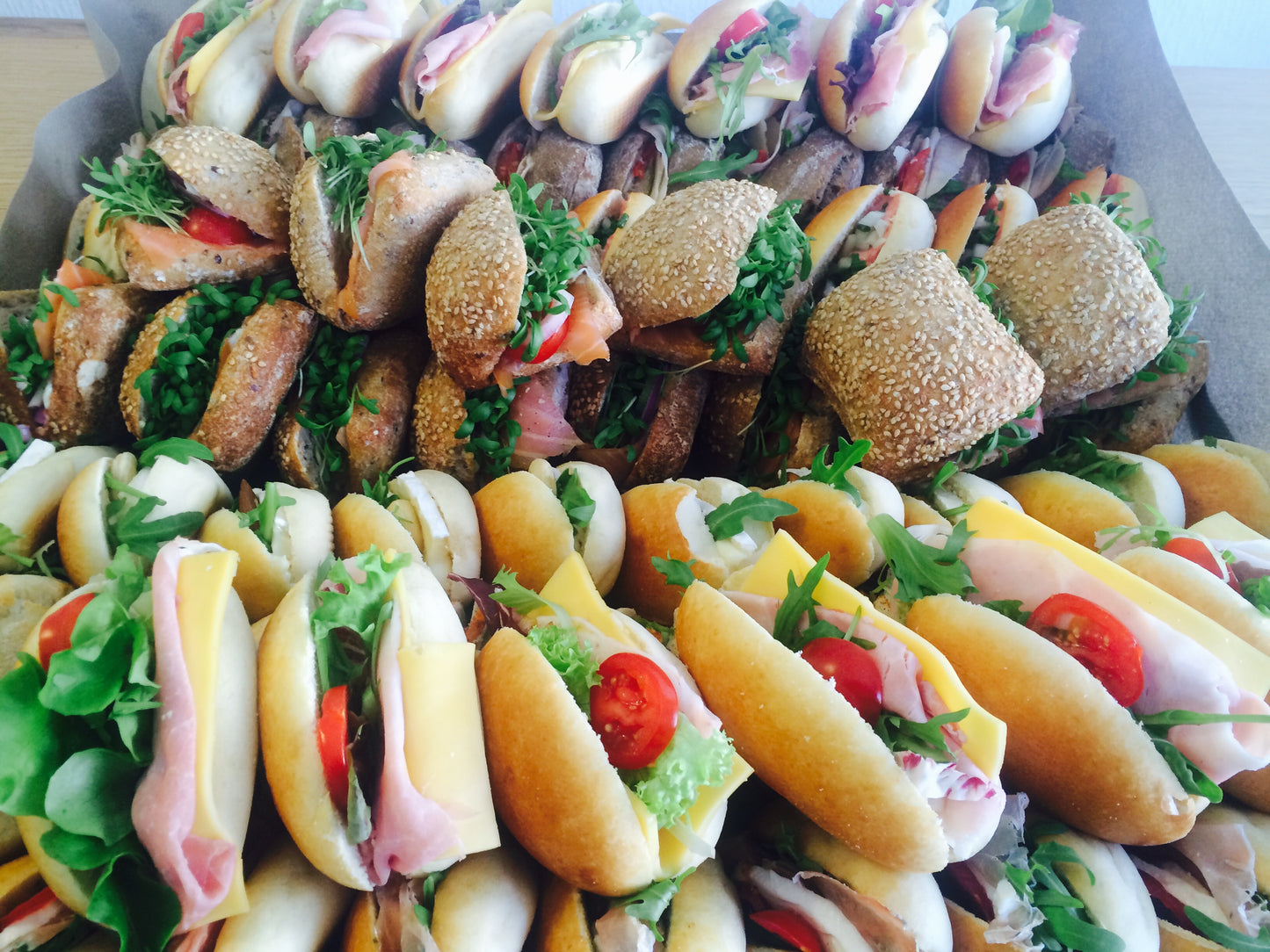Mini sandwiches (vanaf 20 stuks)
